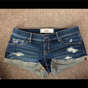 Hollister Distressed Jean Shorts